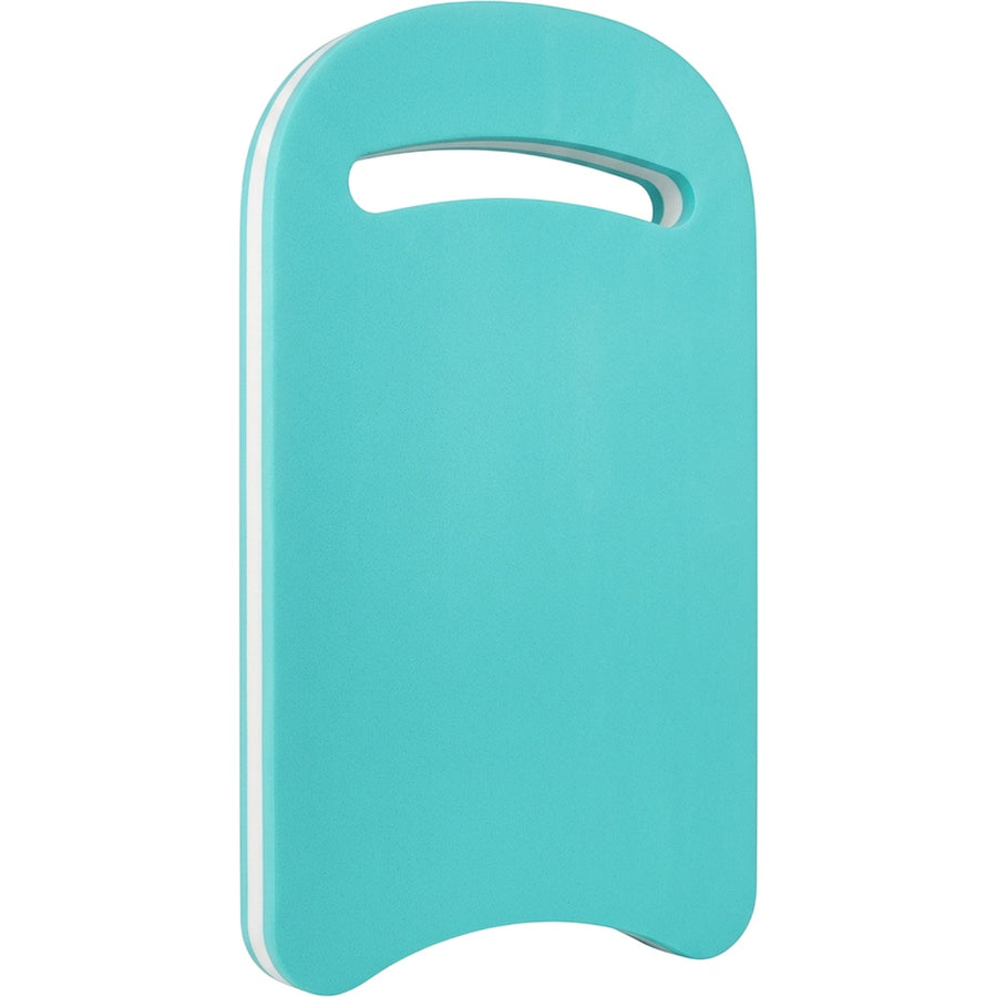 Vivod Long EVA Swimming Kickboard 50 x 28 cm with Hand Slot Aqua and White