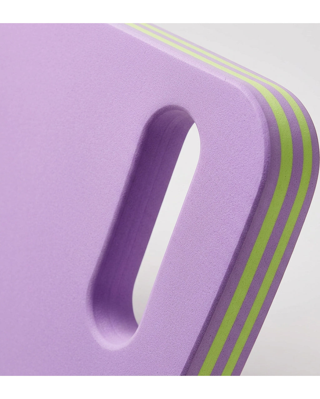 Vivod Twin-Grip EVA Swim Training Board 43 x 29 cm Lilac and Lime - Detail view