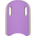 Vivod Twin-Grip EVA Swim Training Board 43 x 29 cm Lilac and Lime - Product view